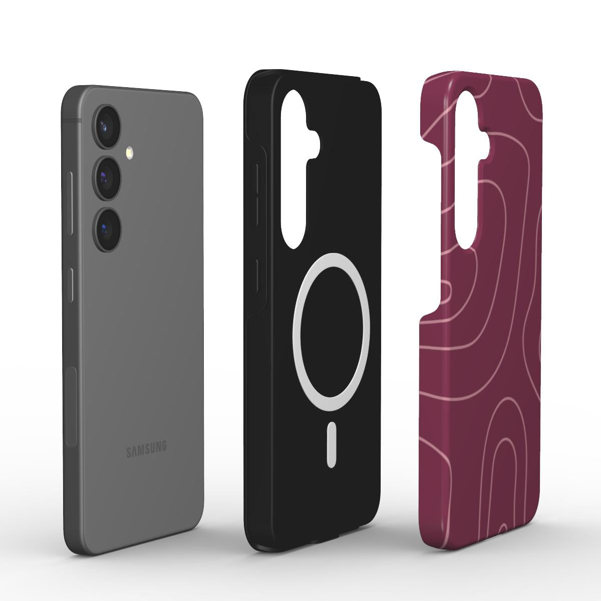 Berry Swirl Daydream | Magnetic Tough Phone Case Samsung