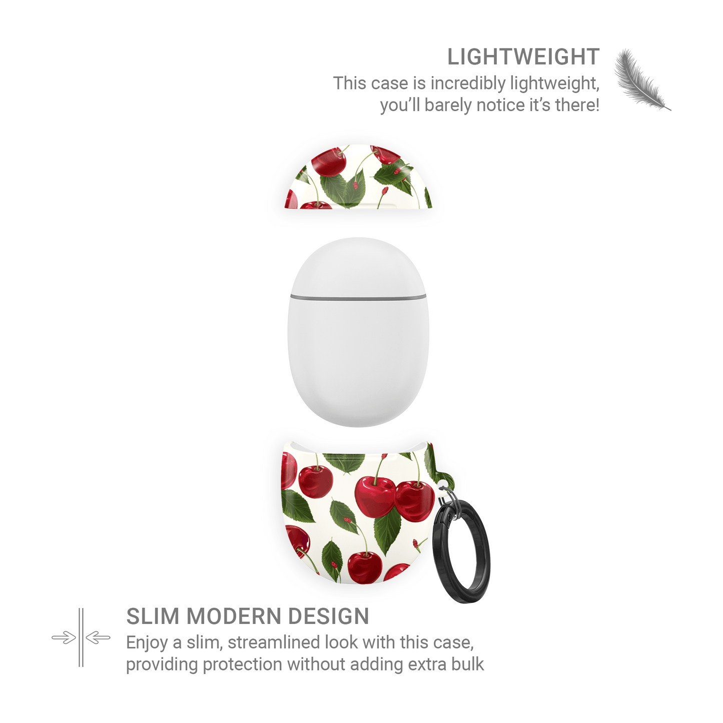 Cherry Bloom | Protective Google Pixel Buds Tough Case - Case & Charm