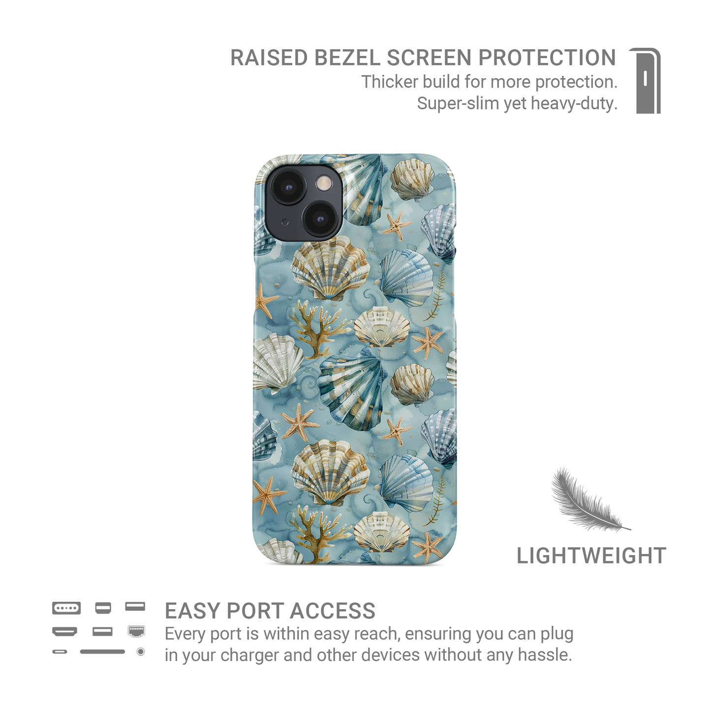 Mermaid’s Keepsake | Snap Phone Case