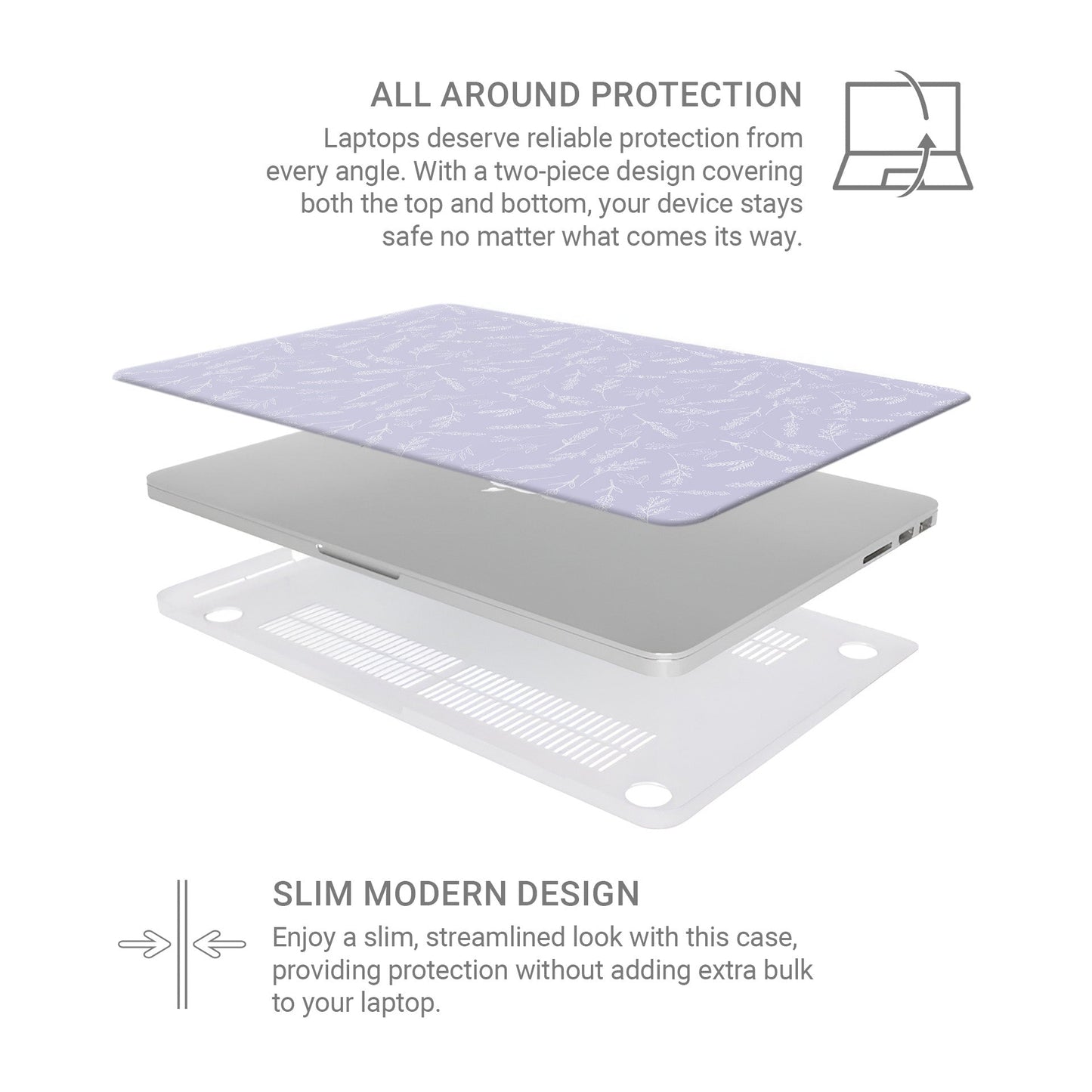 Lavender Haze | Protective MacBook Case - Tech Accessories