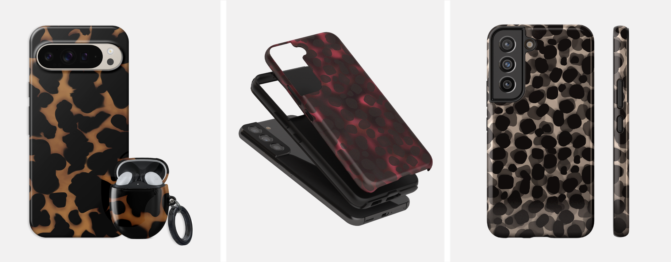 Dual protective phone cases by Case and Charm