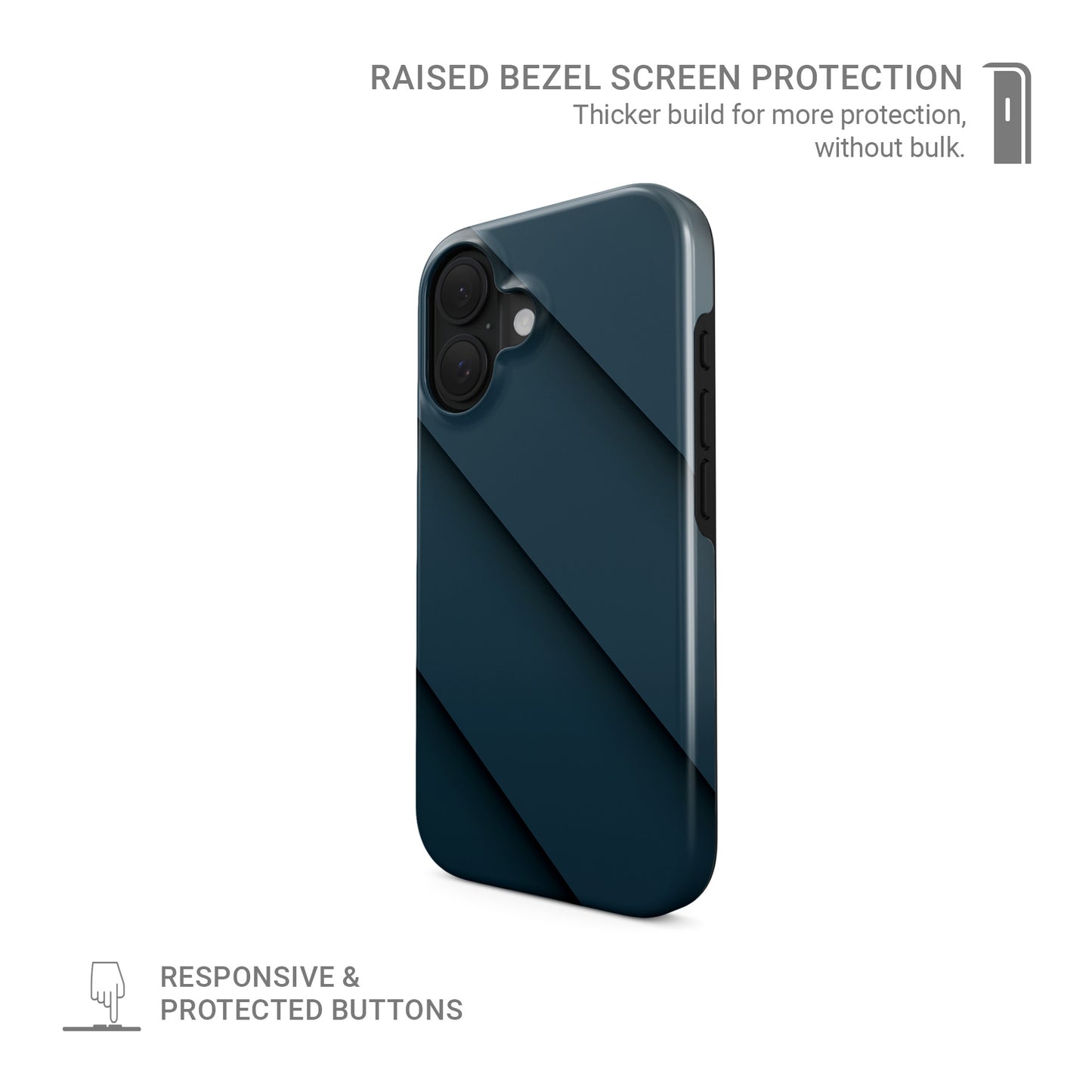 Shadowline Panels | Tough Phone Case