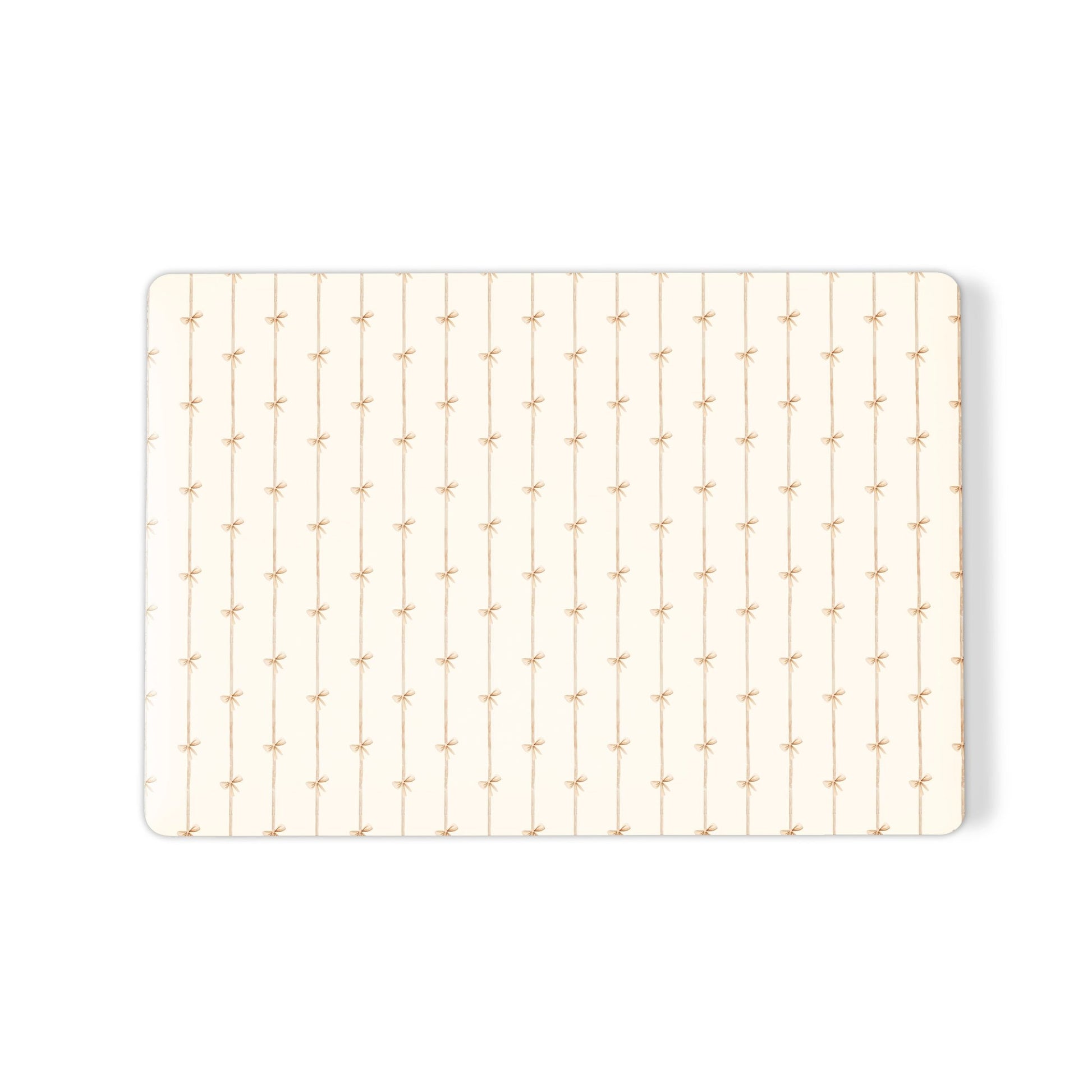 Bow pattern MacBook Air and MacBook Pro hard shell case