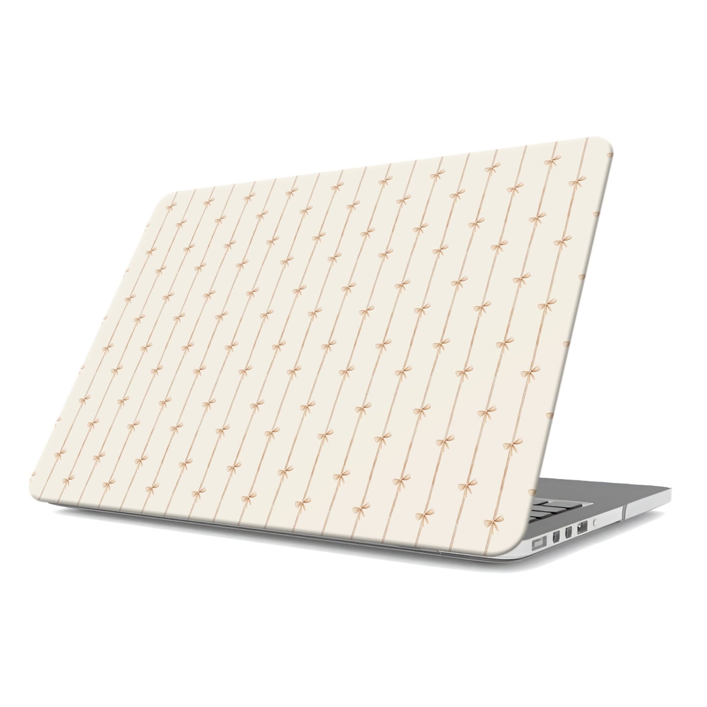 Bow pattern MacBook Air and MacBook Pro hard shell case