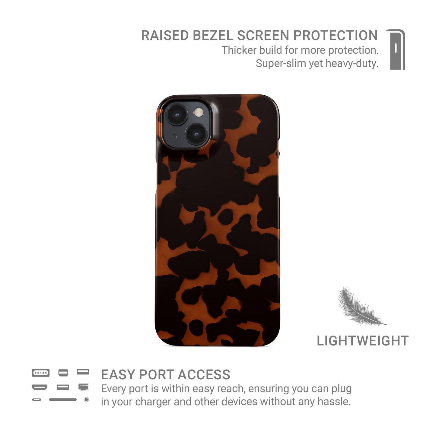 Amber Eclipse | Snap Phone Case
