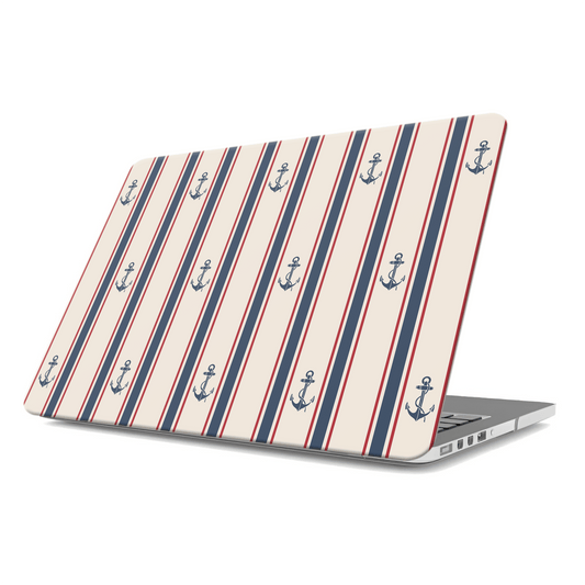 Anchor‑Watch Lines | MacBook Case - Case & Charm