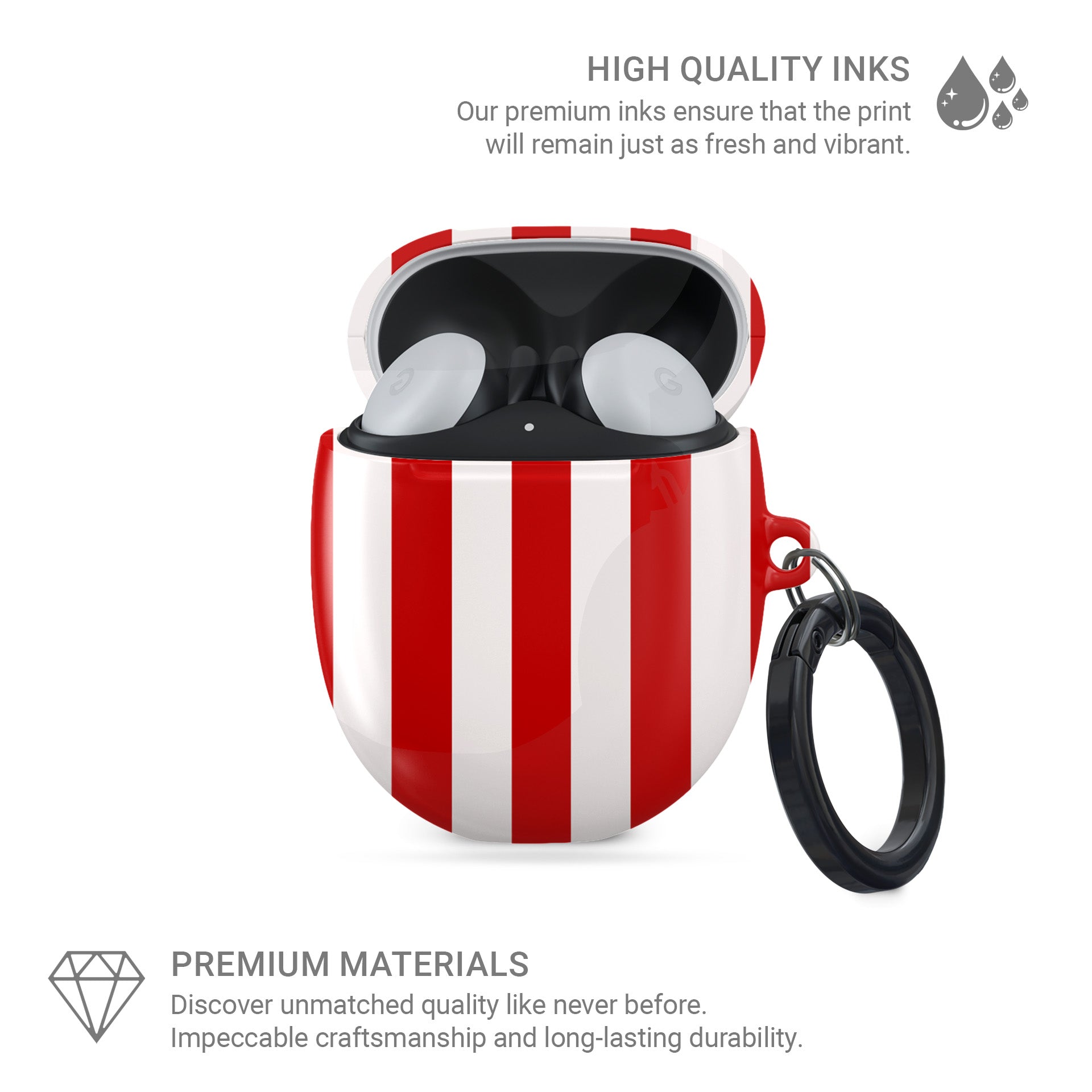 Berry Pop | Google Pixel Buds Tough Case - Tech Accessories