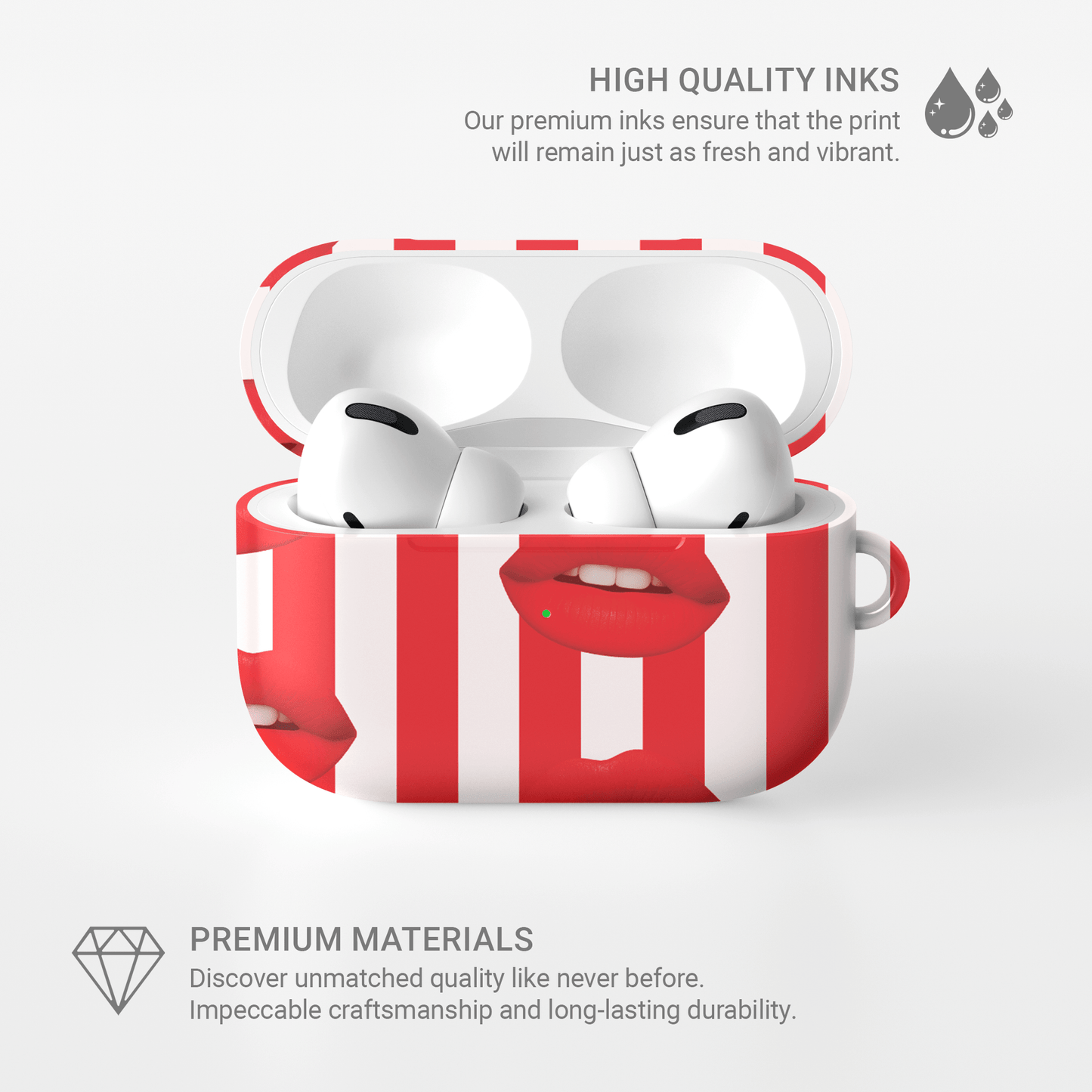 Berry Smooch | Apple AirPods Tough Case - Tech Accessories