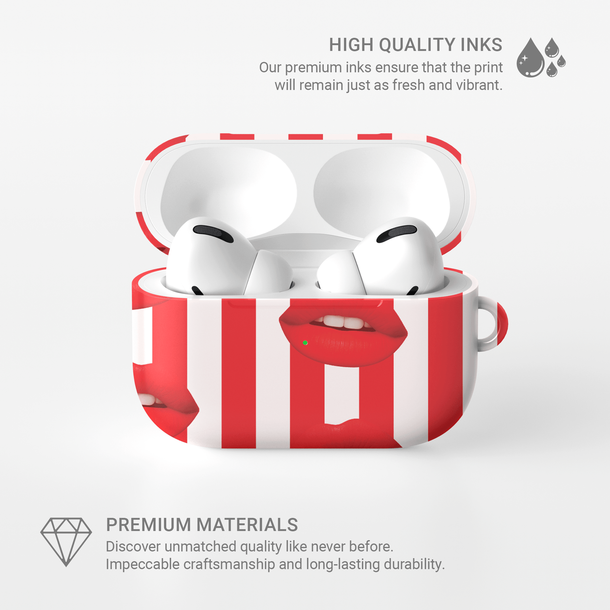 Berry Smooch | Apple AirPods Tough Case - Tech Accessories