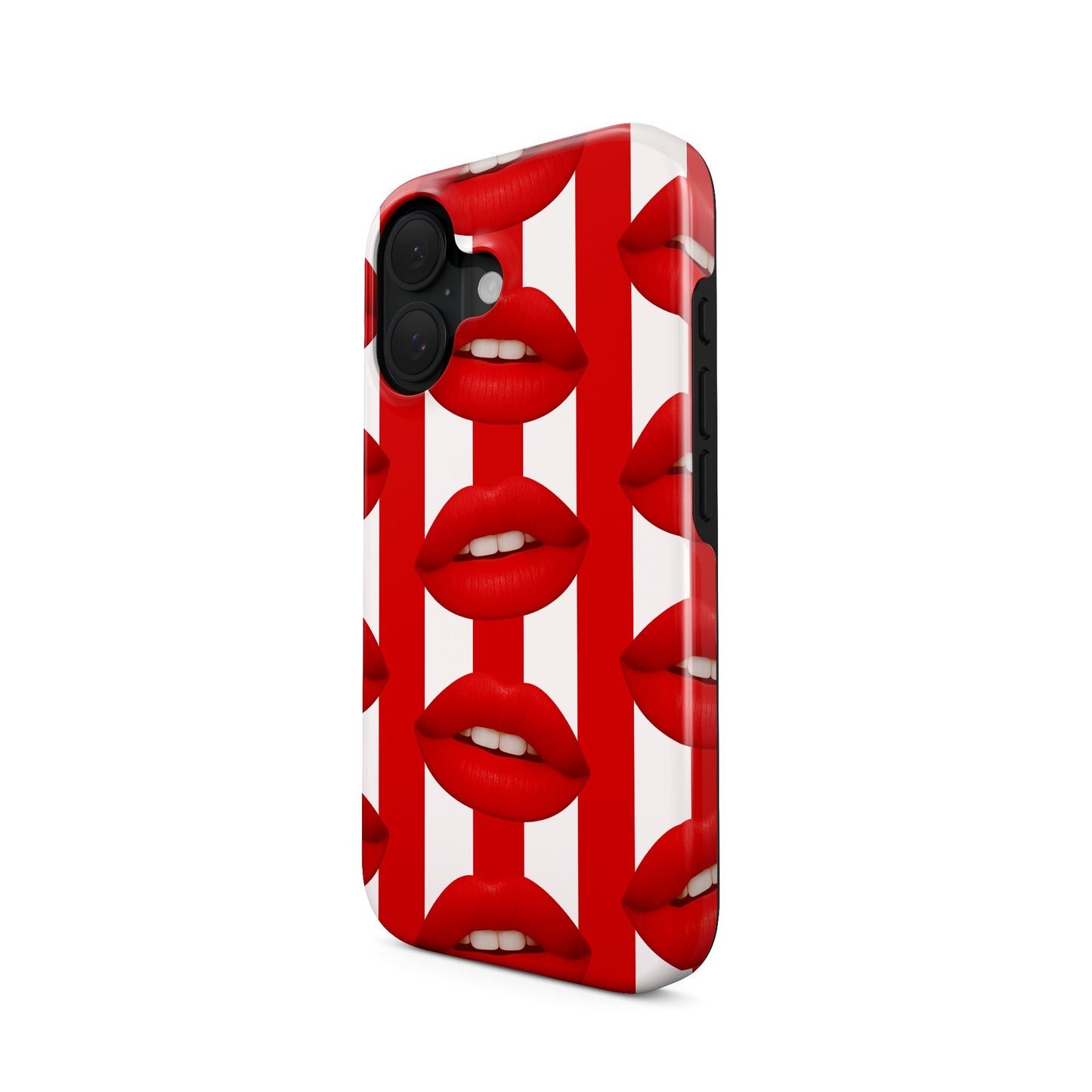 Retro Lips MagSafe tough protective phone case