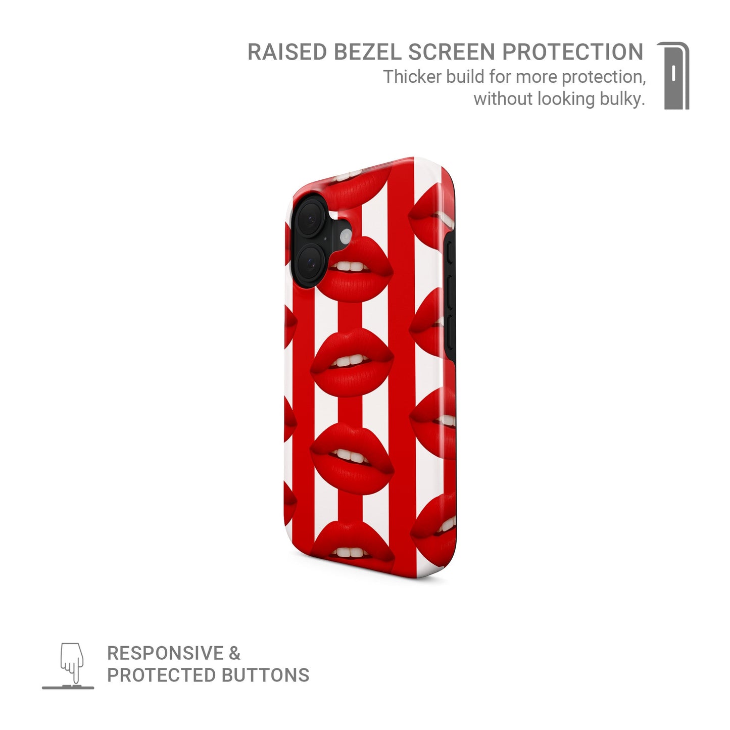Berry Smooch | Tough Phone Case - Tech Accessories