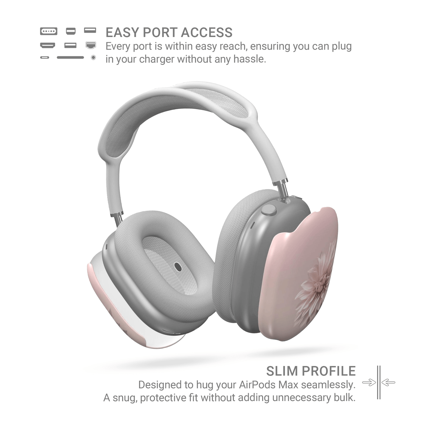 Blush Grace | Apple AirPods Max Tough Case - Case & Charm