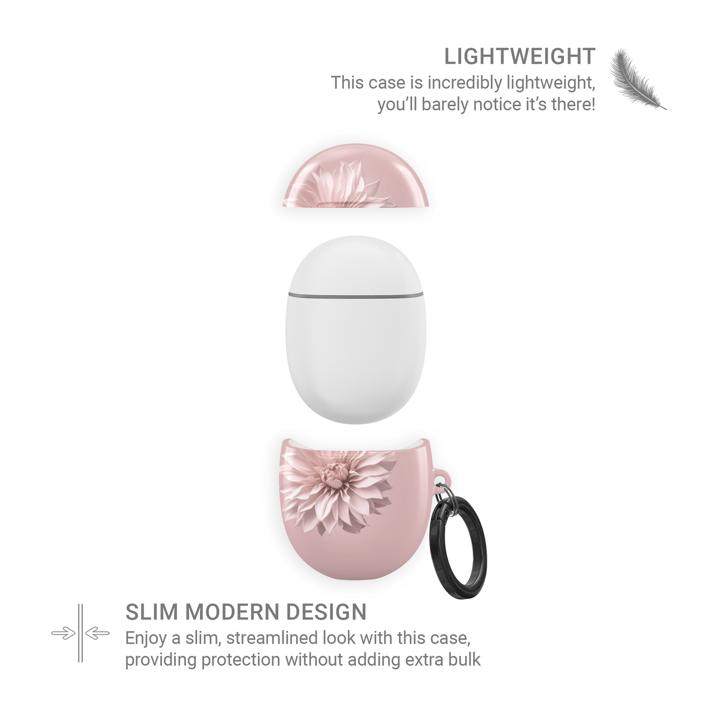 Blush Grace | Google Pixel Buds Tough Case - Case & Charm