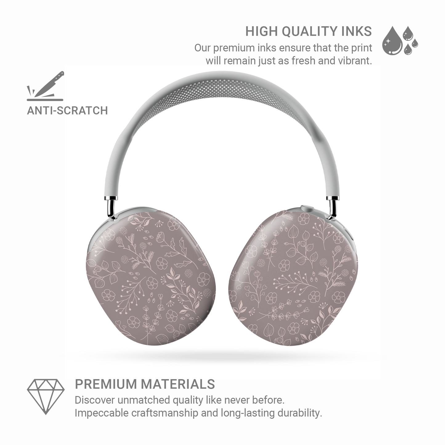 Blush Meadow | Apple AirPods Max Tough Case - Tech Accessories