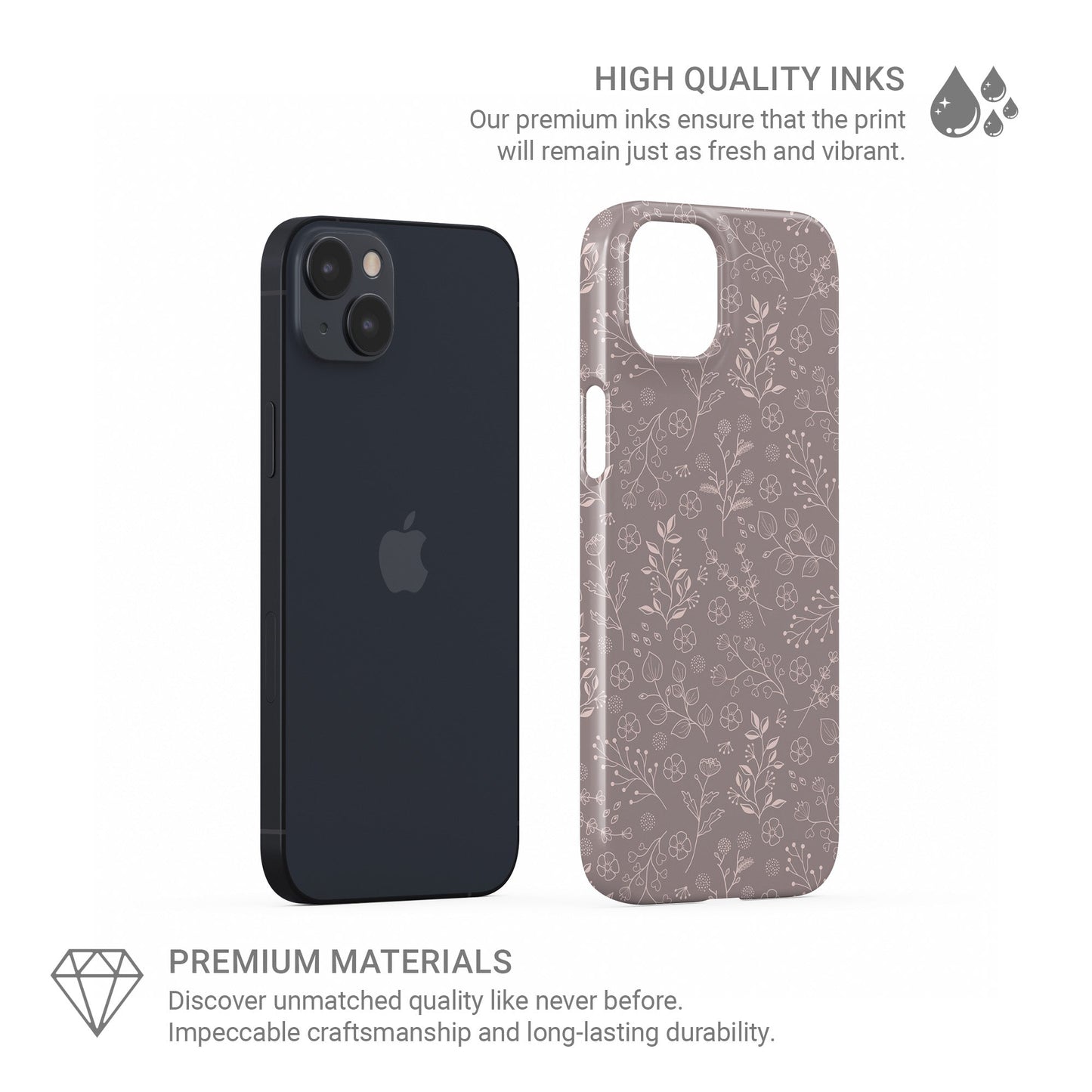 Blush Meadow | Snap Phone Case - Tech Accessories