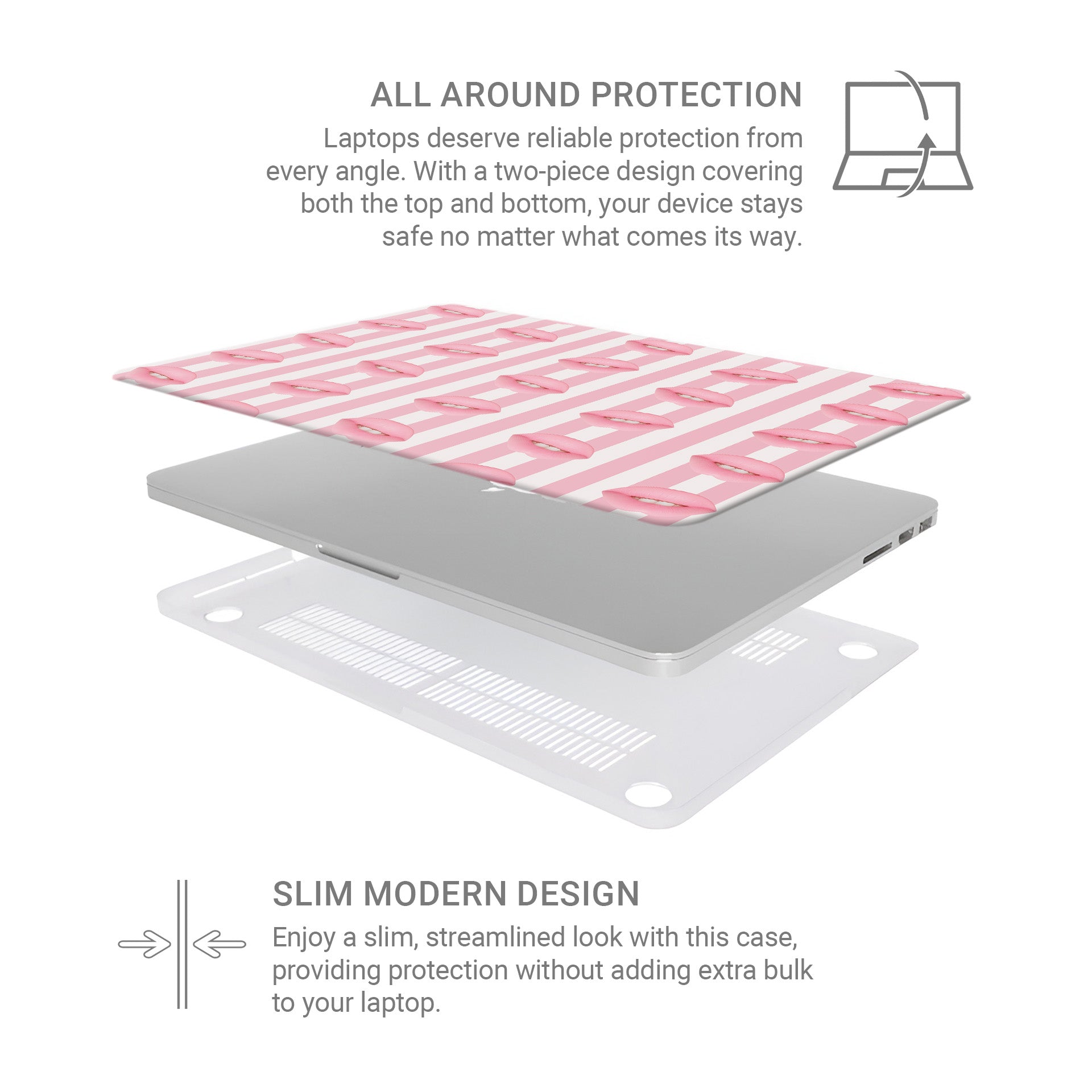 Candy Kiss | MacBook Case - Case & Charm