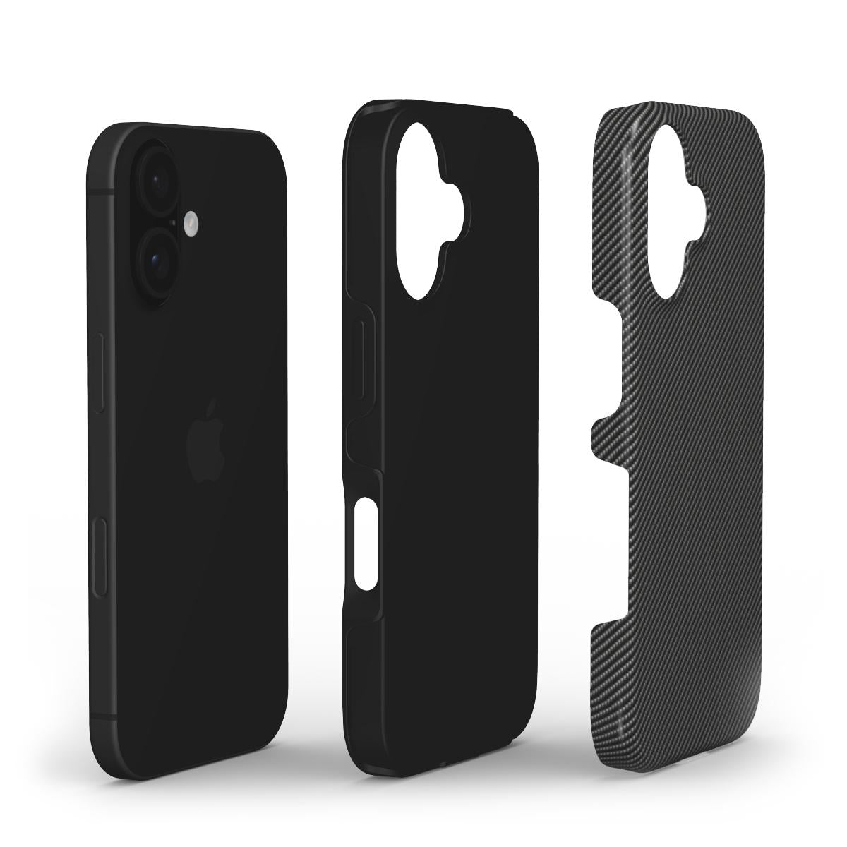 Carbon Fibre | Tough Phone Case - Case & Charm