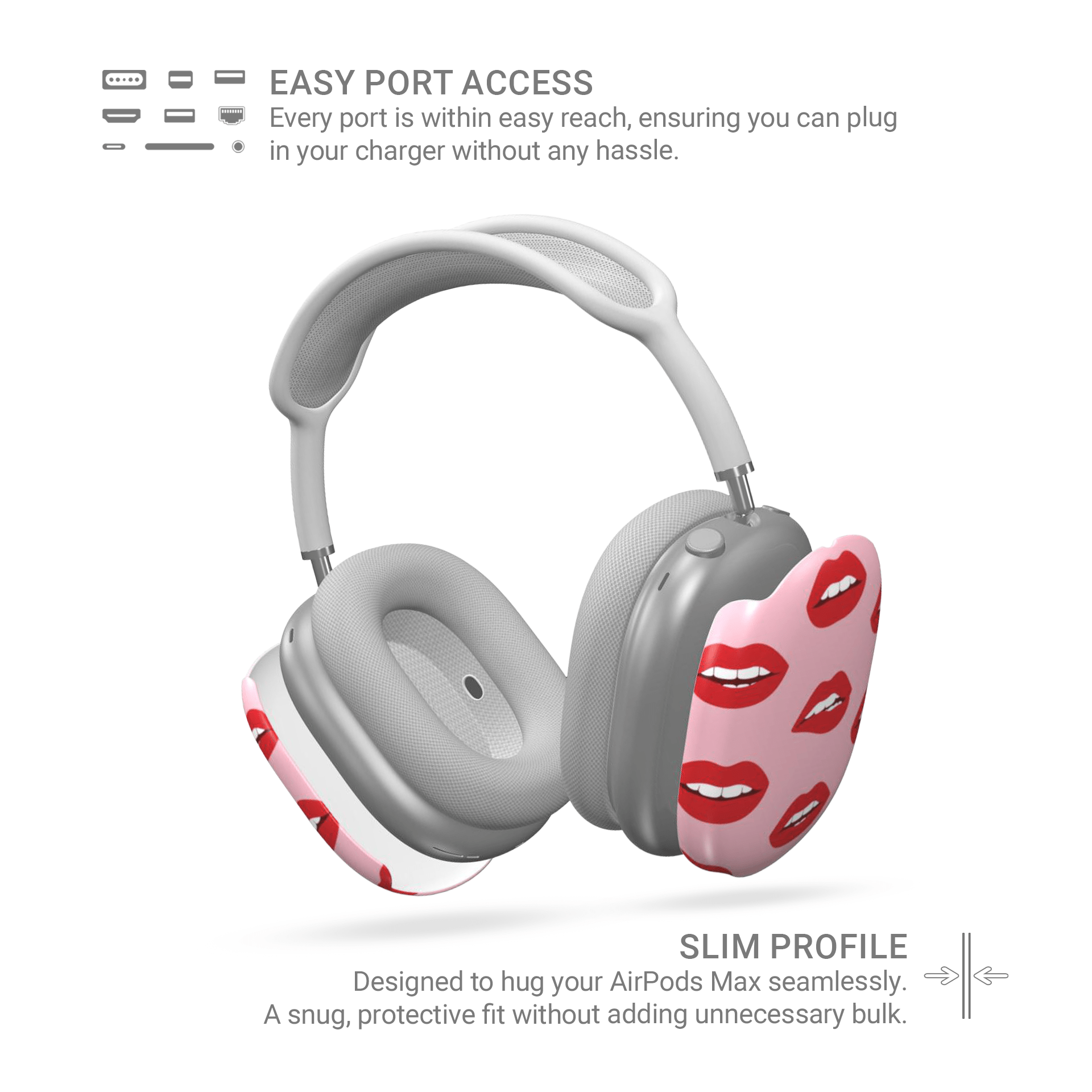 Cherry Sundae | Apple AirPods Max Tough Case - Tech Accessories