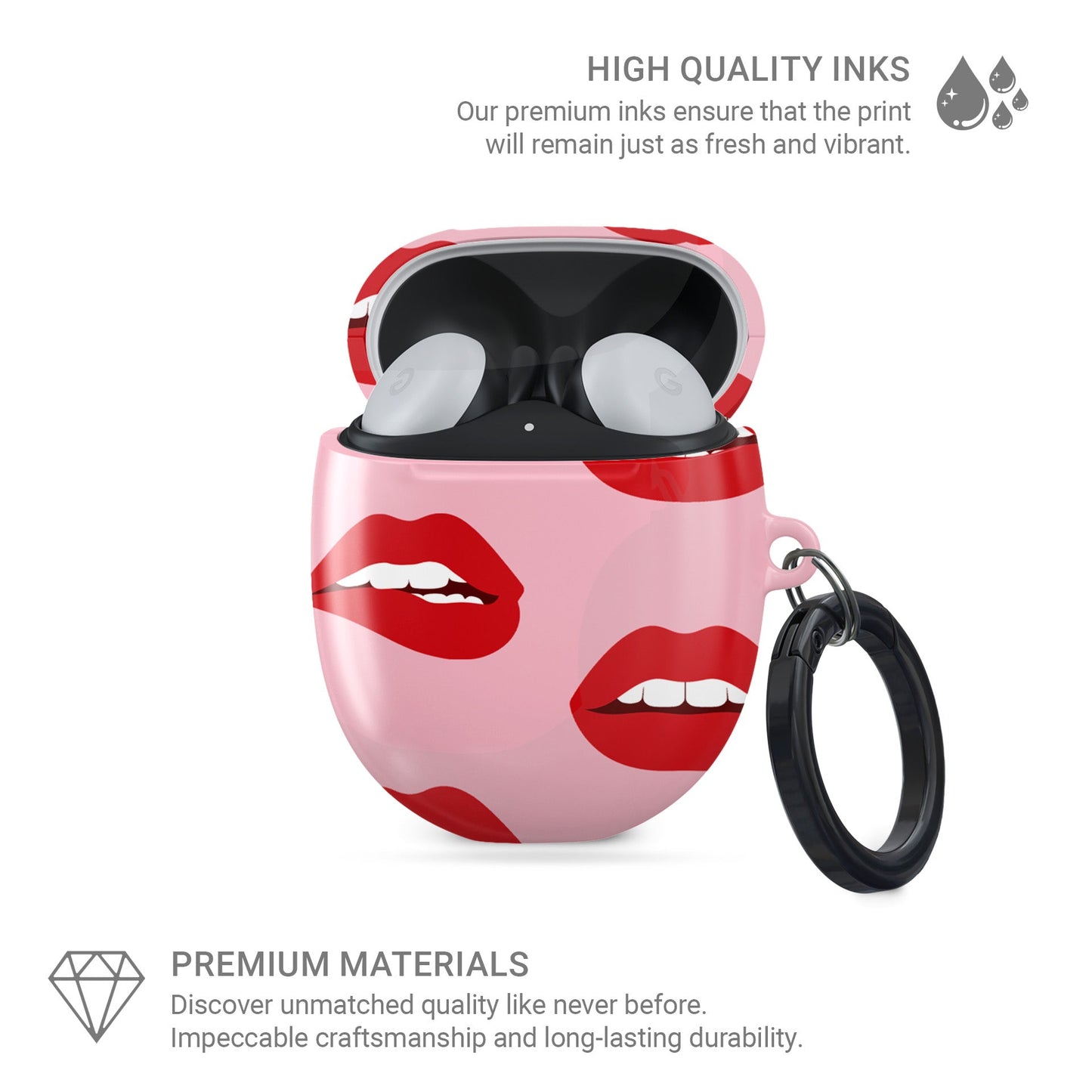 Cherry Sundae | Google Pixel Buds Tough Case - Tech Accessories