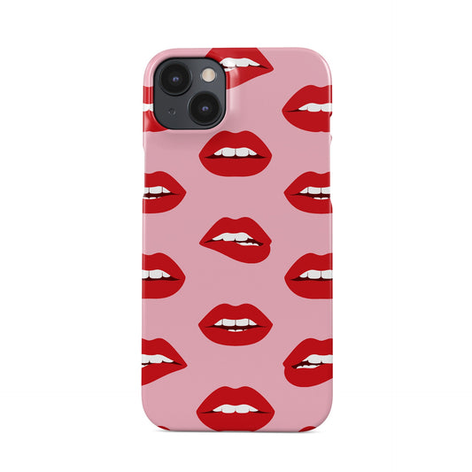 Lips protective phone case