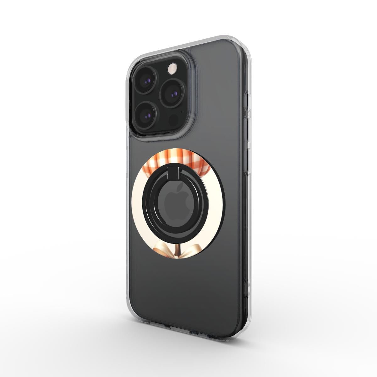 Magnetic phone ring holder for MagSafe cases