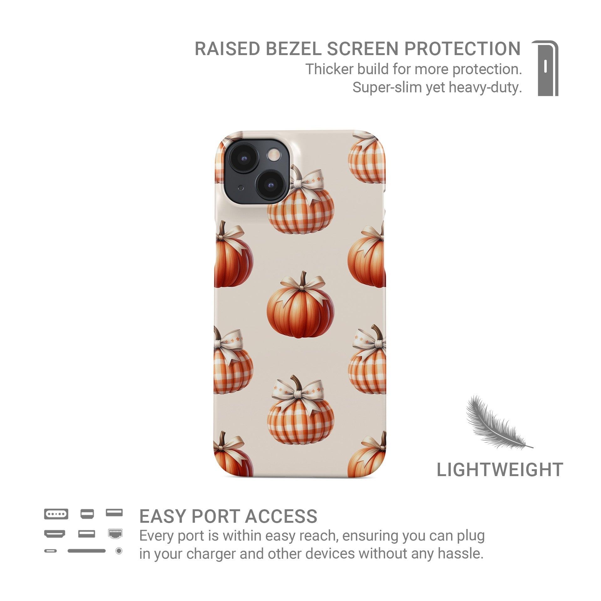 Autumn protective phone case