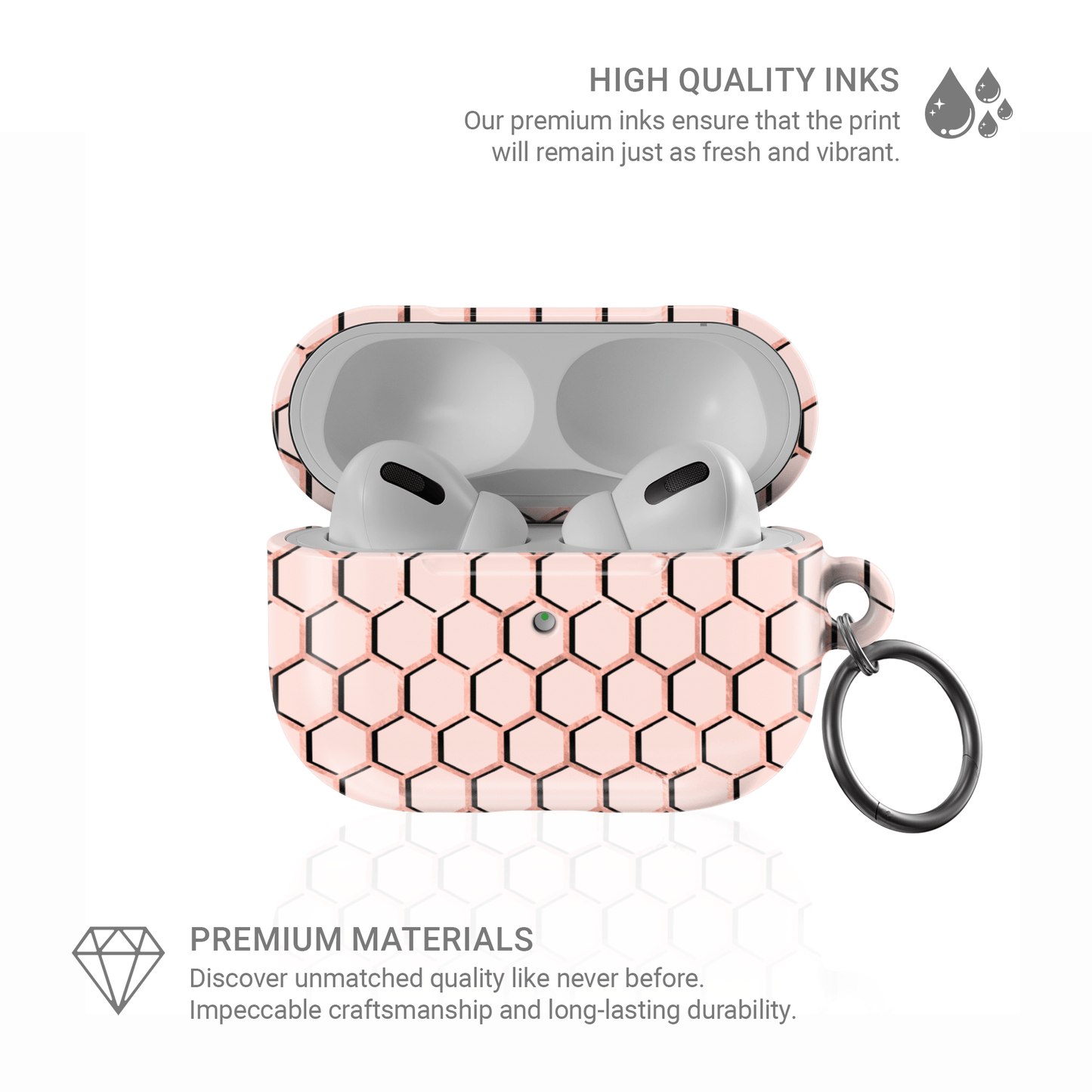 Dusky Hive | Apple AirPods Tough Case - Case & Charm