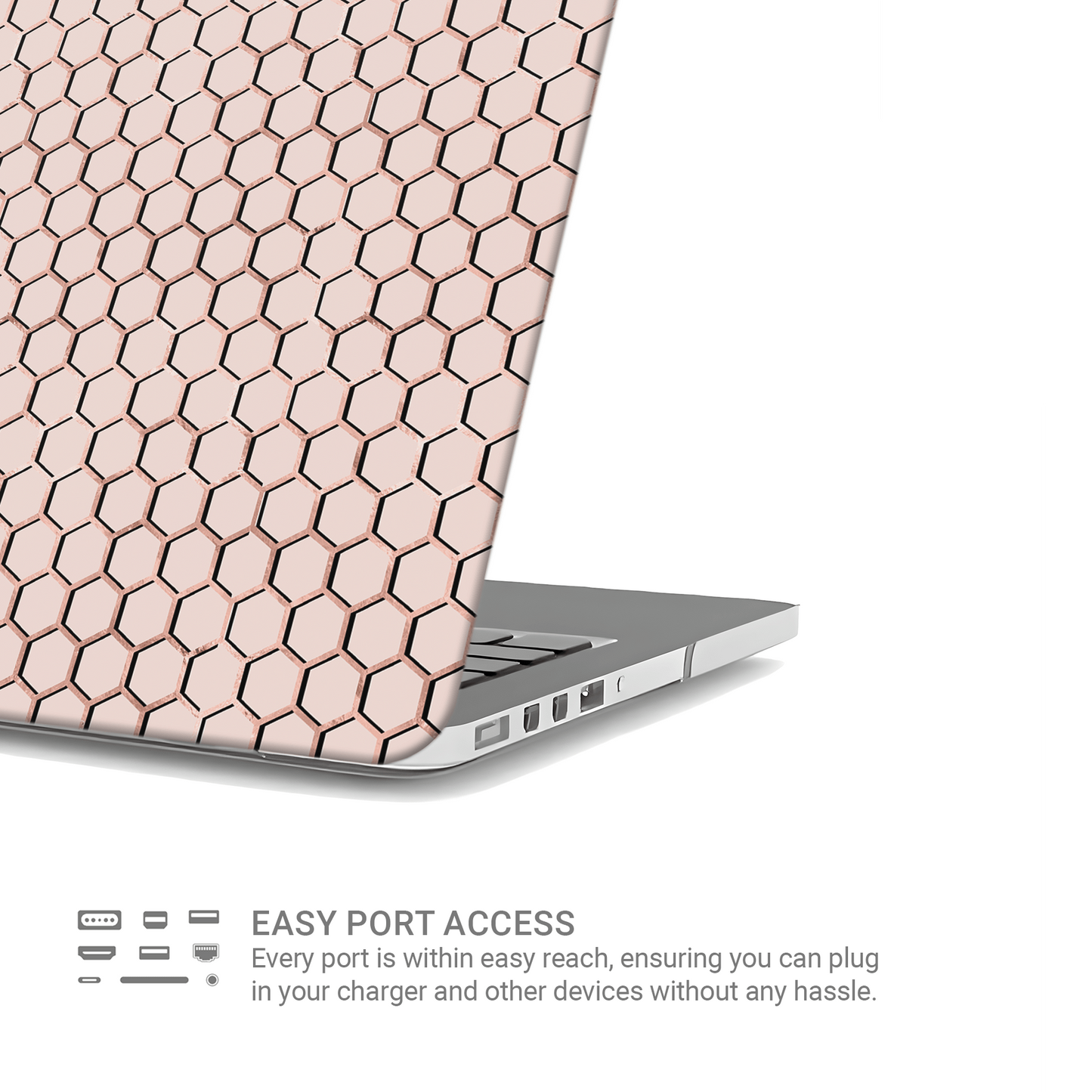 Dusky Hive | MacBook Case - Case & Charm