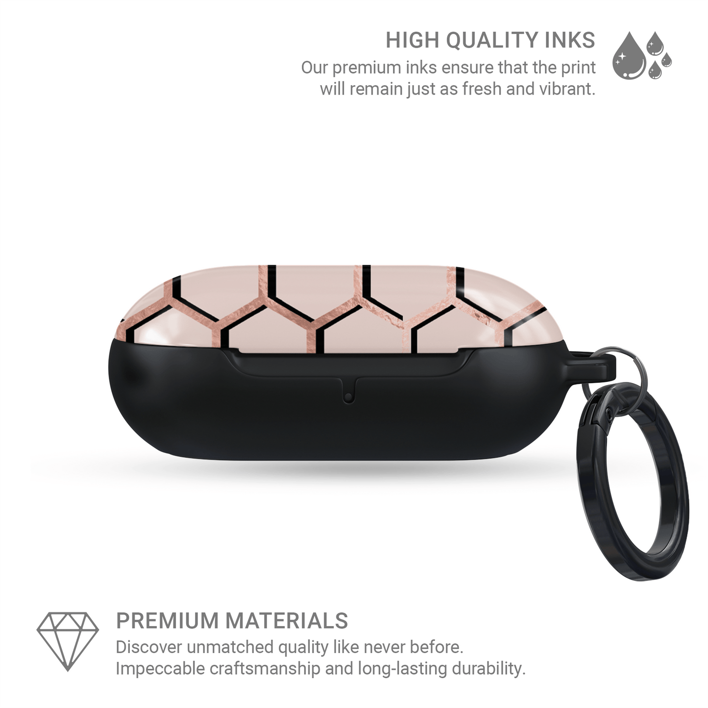 Dusky Hive | Samsung Buds Tough Case - Case & Charm