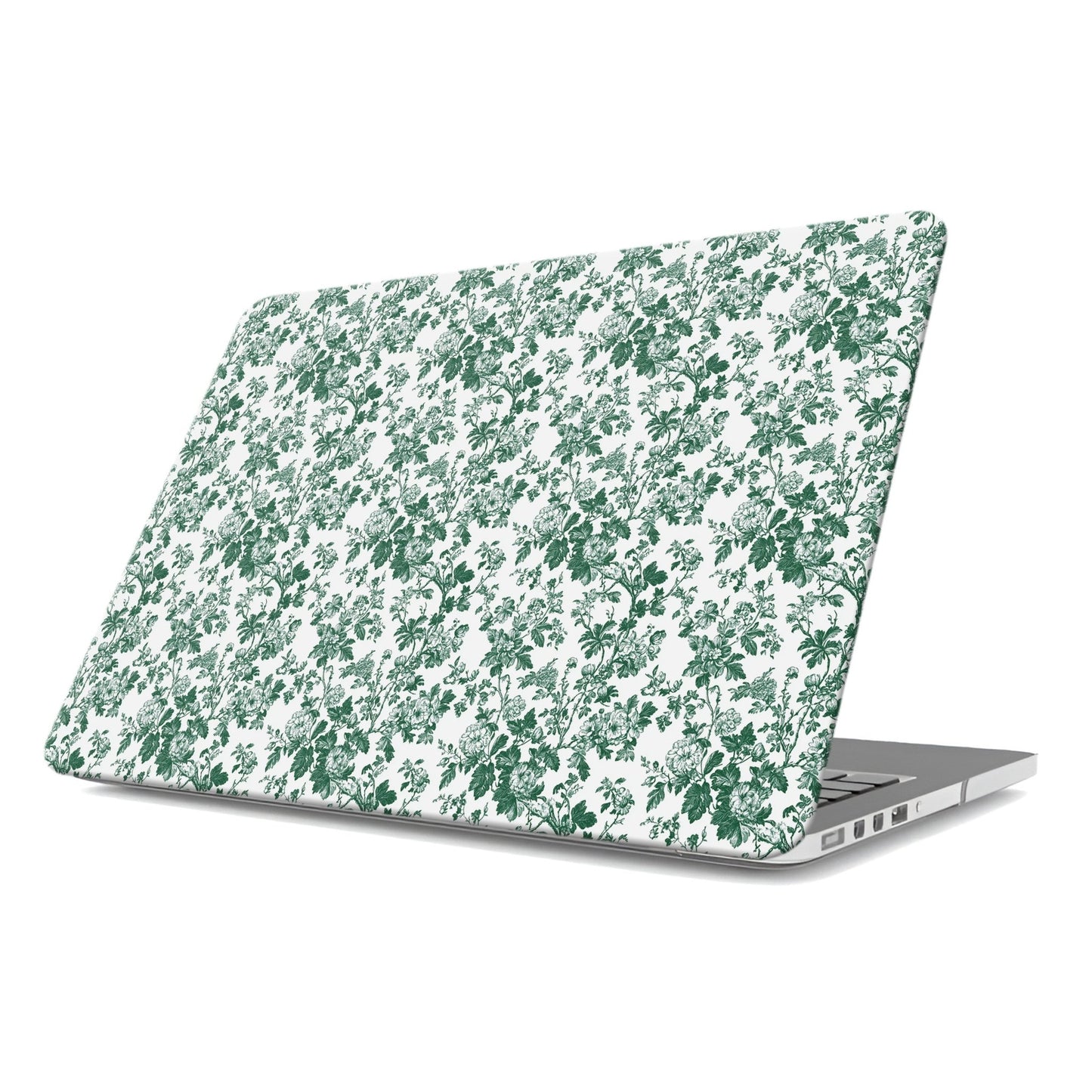 Lightweight floral MacBook Air case with stylish botanical print