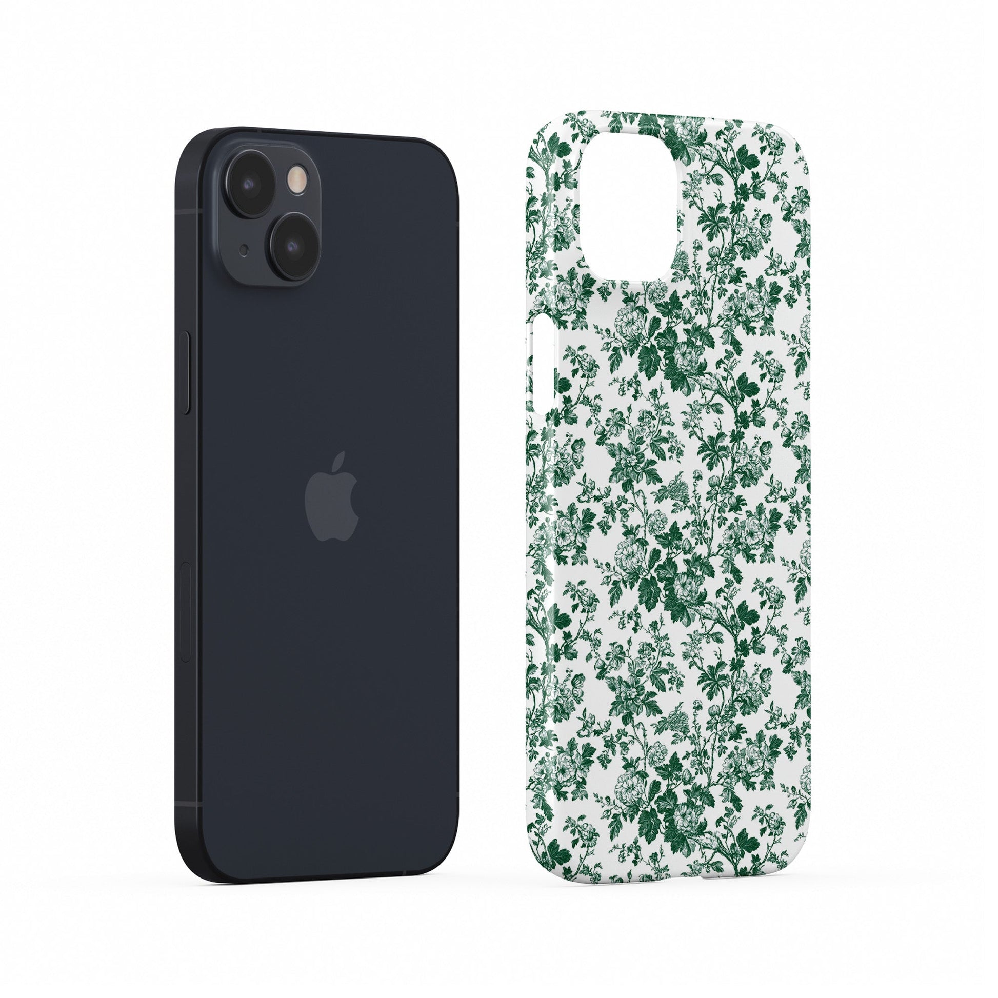 Snap Phone Case – slim glossy floral design for iPhone