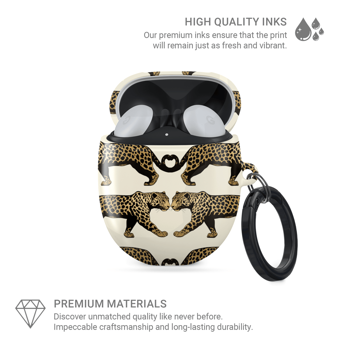 Fierce Reflections | Google Pixel Buds Tough Case - Case & Charm