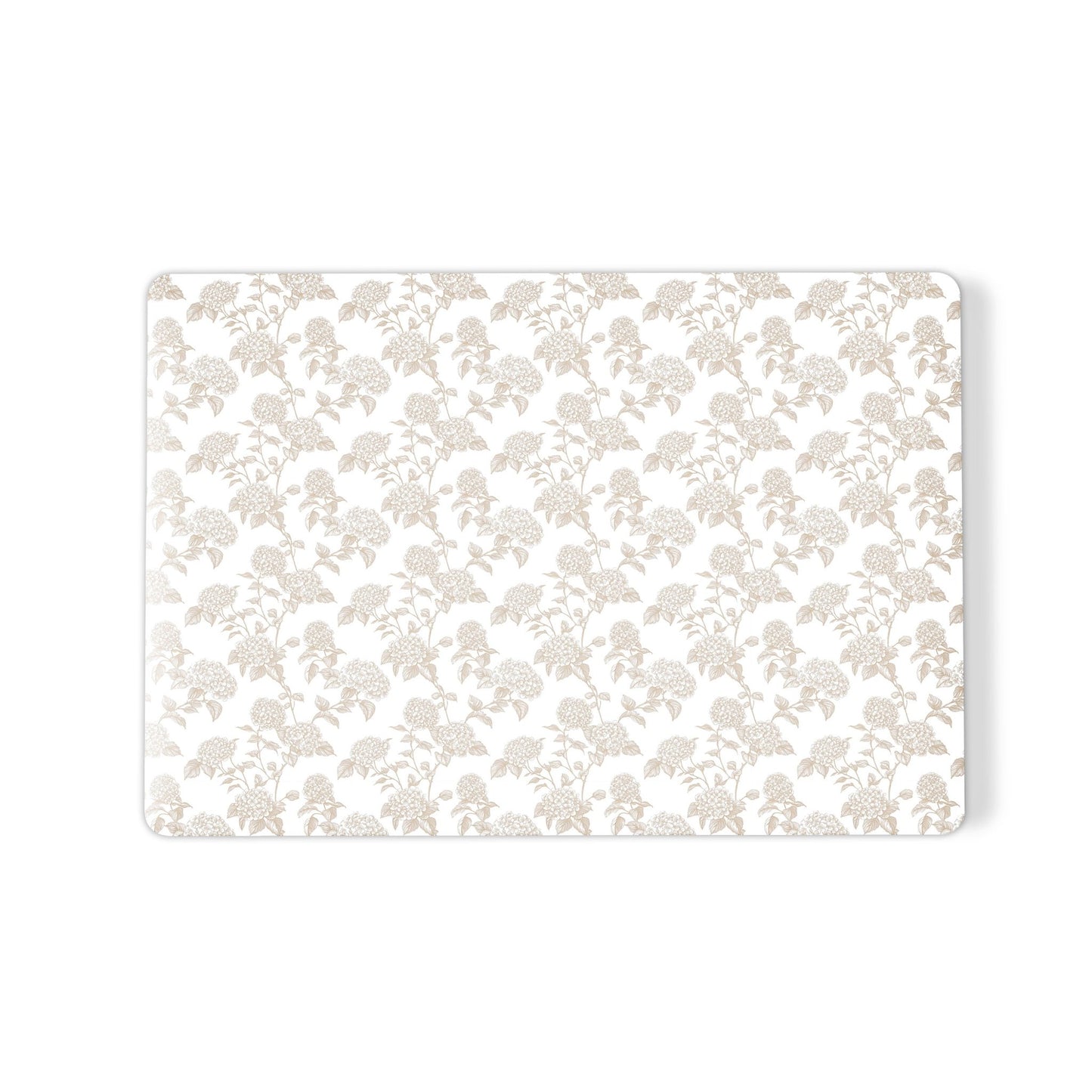 MacBook Case – slim sepia floral hard shell cover