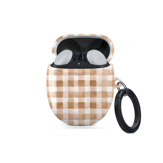 Gingham Glow | Google Pixel Buds Tough Case