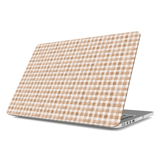 Autumn gingham MacBook Air and MacBook Pro hard shell case