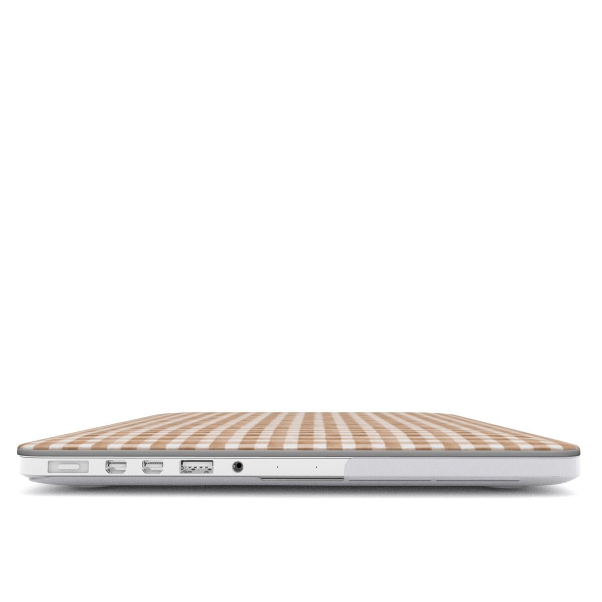 Autumn gingham MacBook Air and MacBook Pro hard shell case