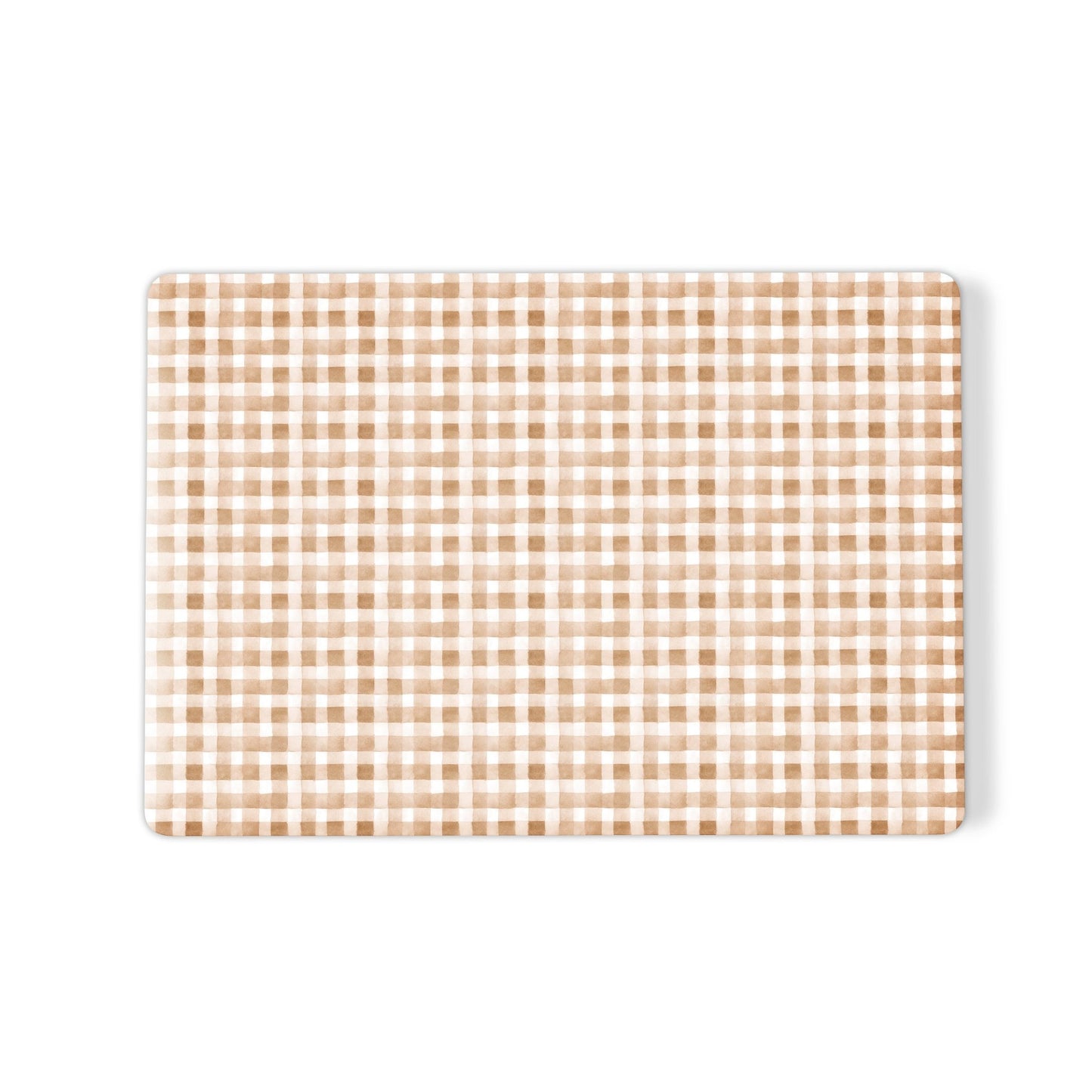 Autumn gingham MacBook Air and MacBook Pro hard shell case