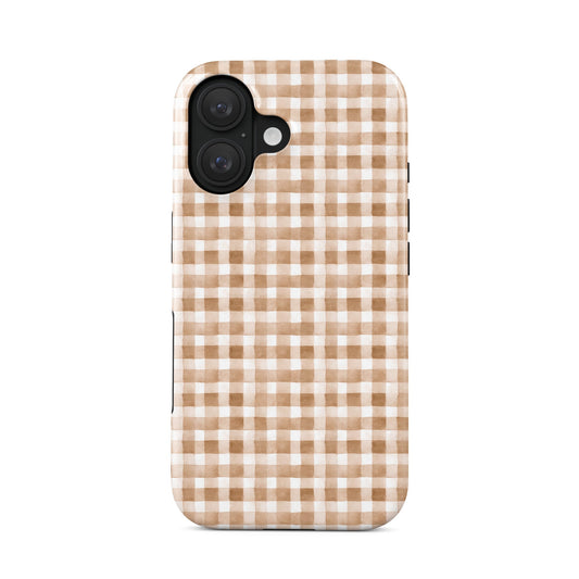 Gingham Glow | Tough Phone Case