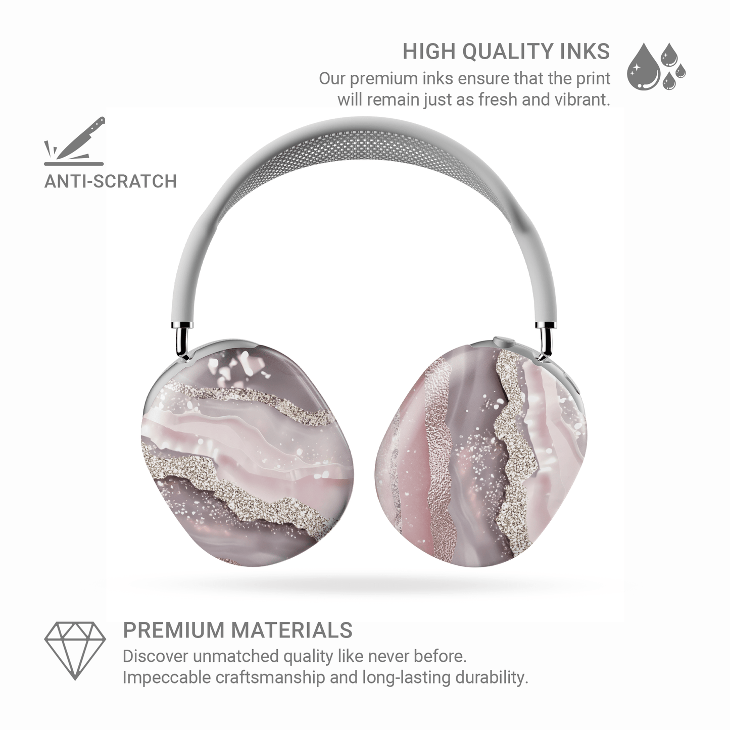 Glamour - Strata | Apple AirPods Max Tough Case - Case & Charm