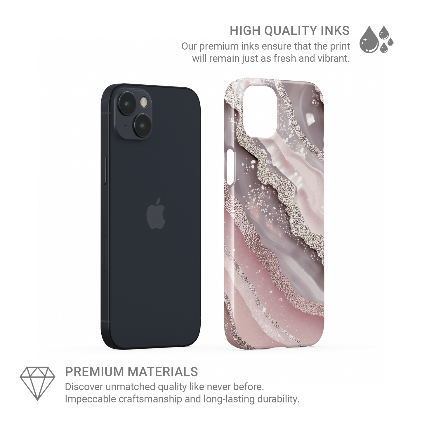Glamour Strata | Snap Phone Case - Case & Charm