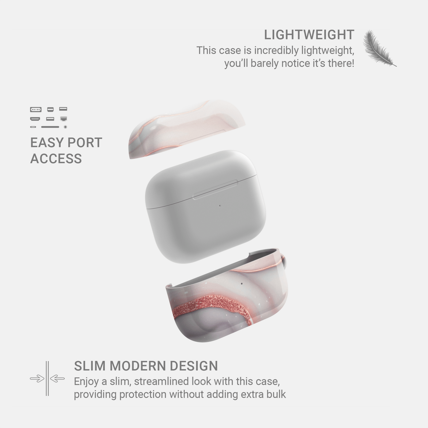 Glimmergrain | Apple AirPods Tough Case - Case & Charm