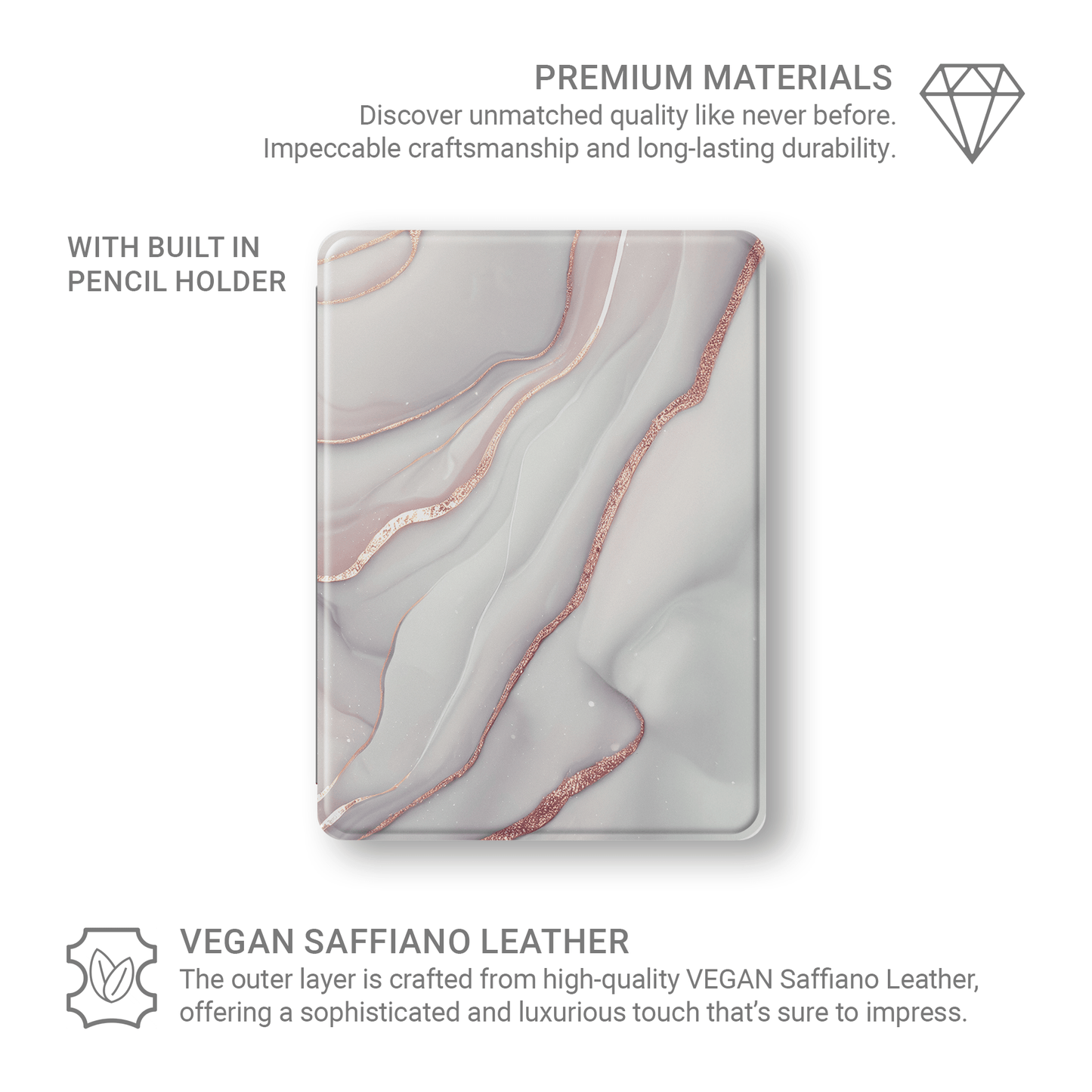 Glimmergrain | Apple iPad Case - Case & Charm