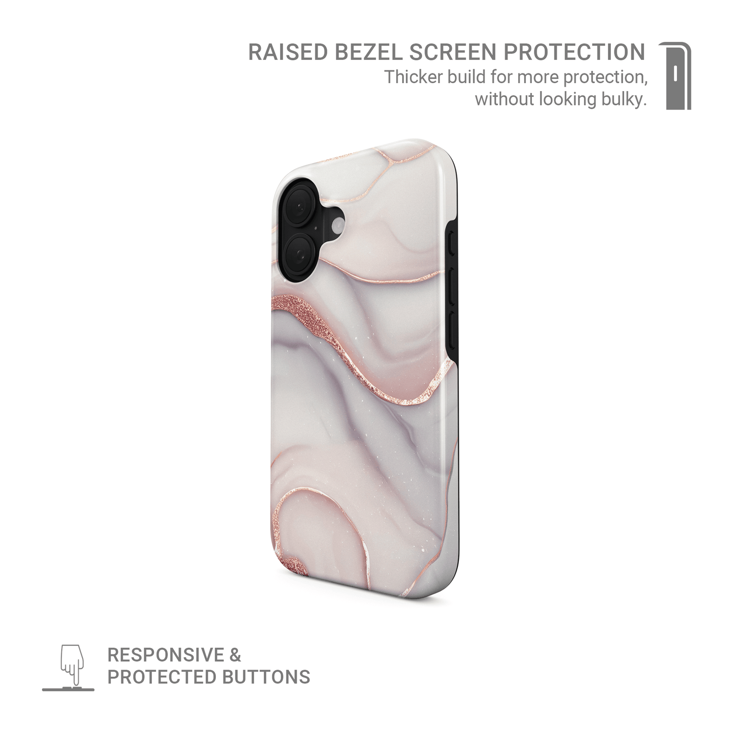 Glimmergrain | MagSafe Tough Phone Case - Case & Charm