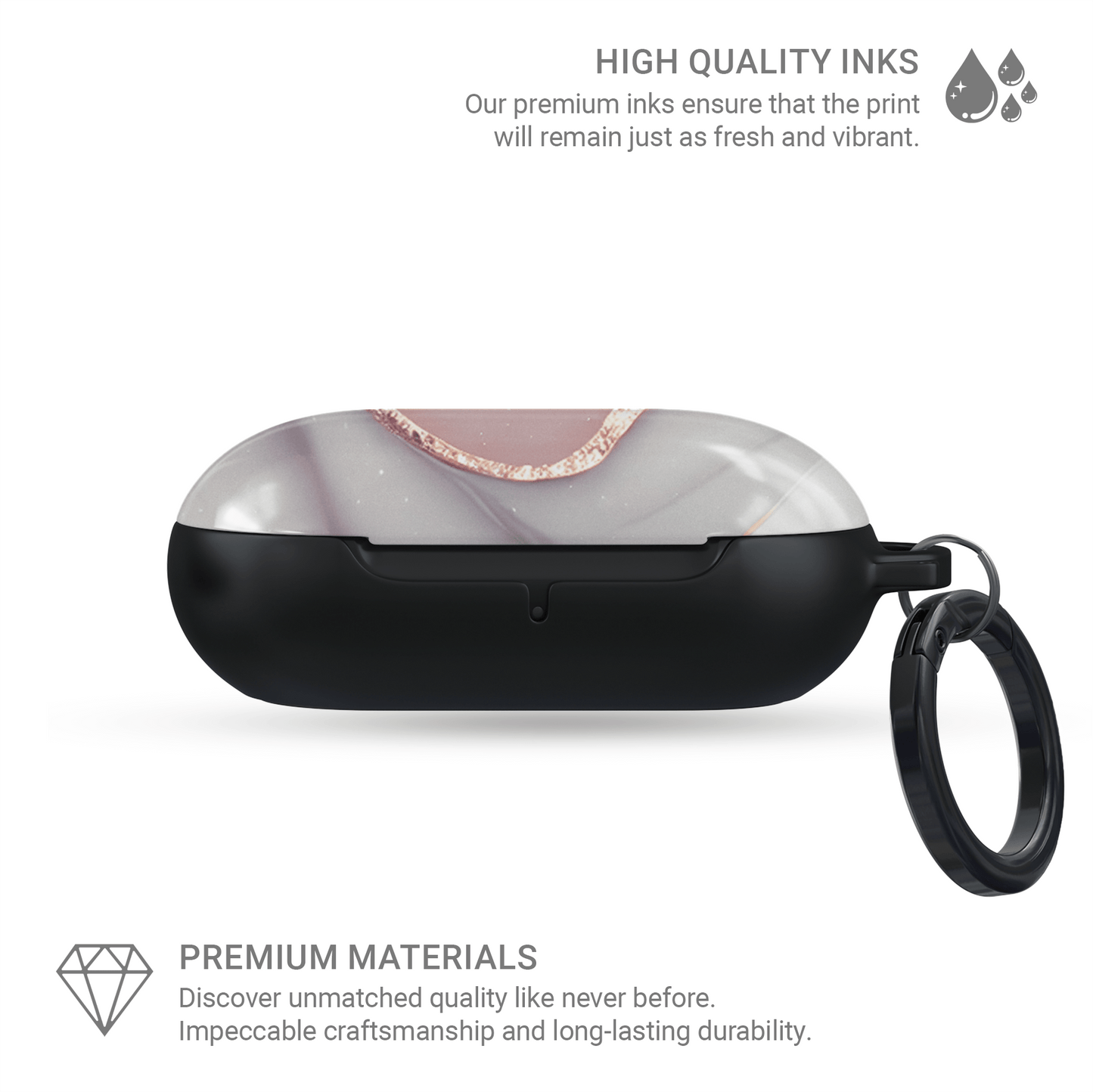 Glimmergrain | Samsung Buds Tough Case - Case & Charm