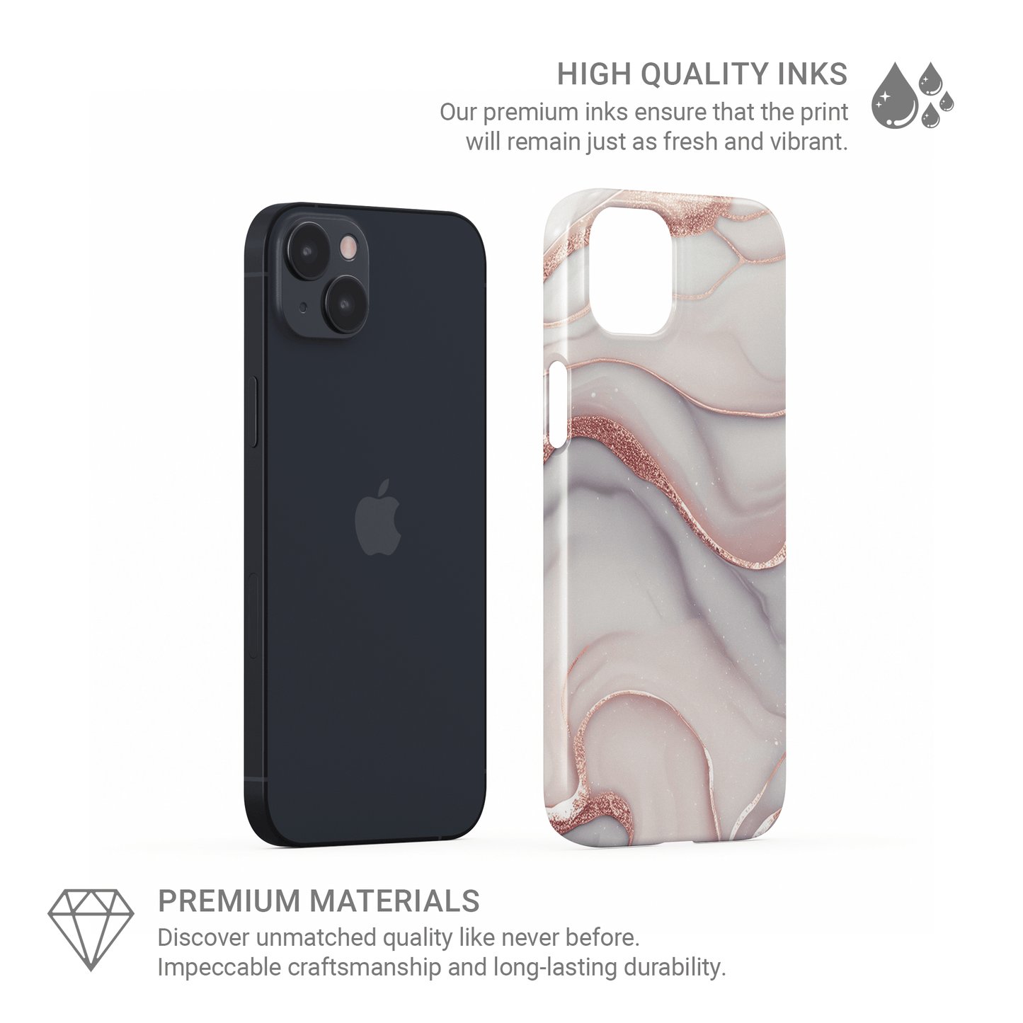 Glimmergrain | Snap Phone Case - Case & Charm