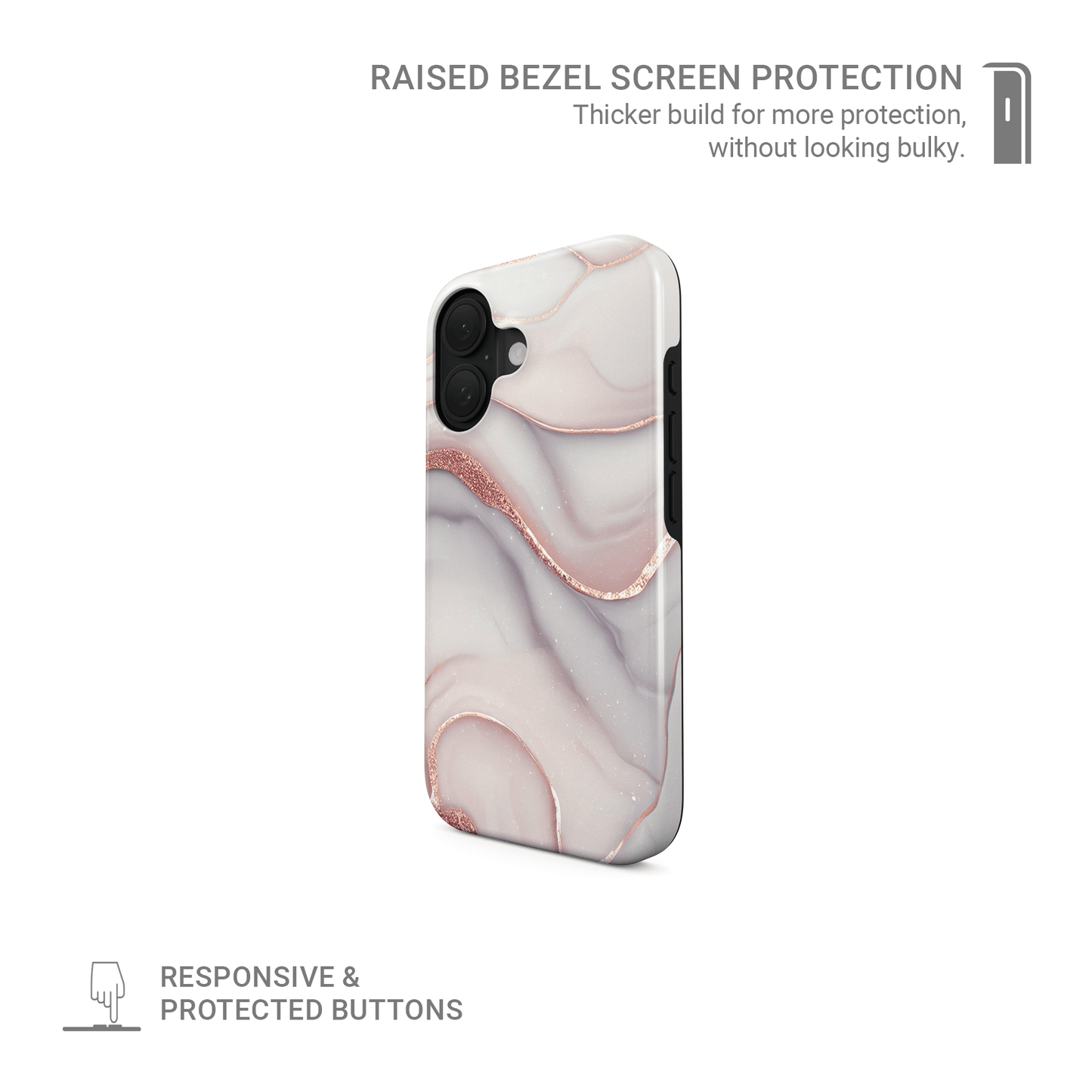 Glimmergrain | Tough Phone Case - Case & Charm