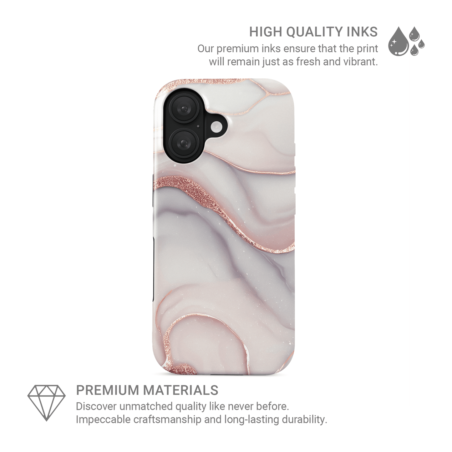 Glimmergrain | Tough Phone Case - Case & Charm