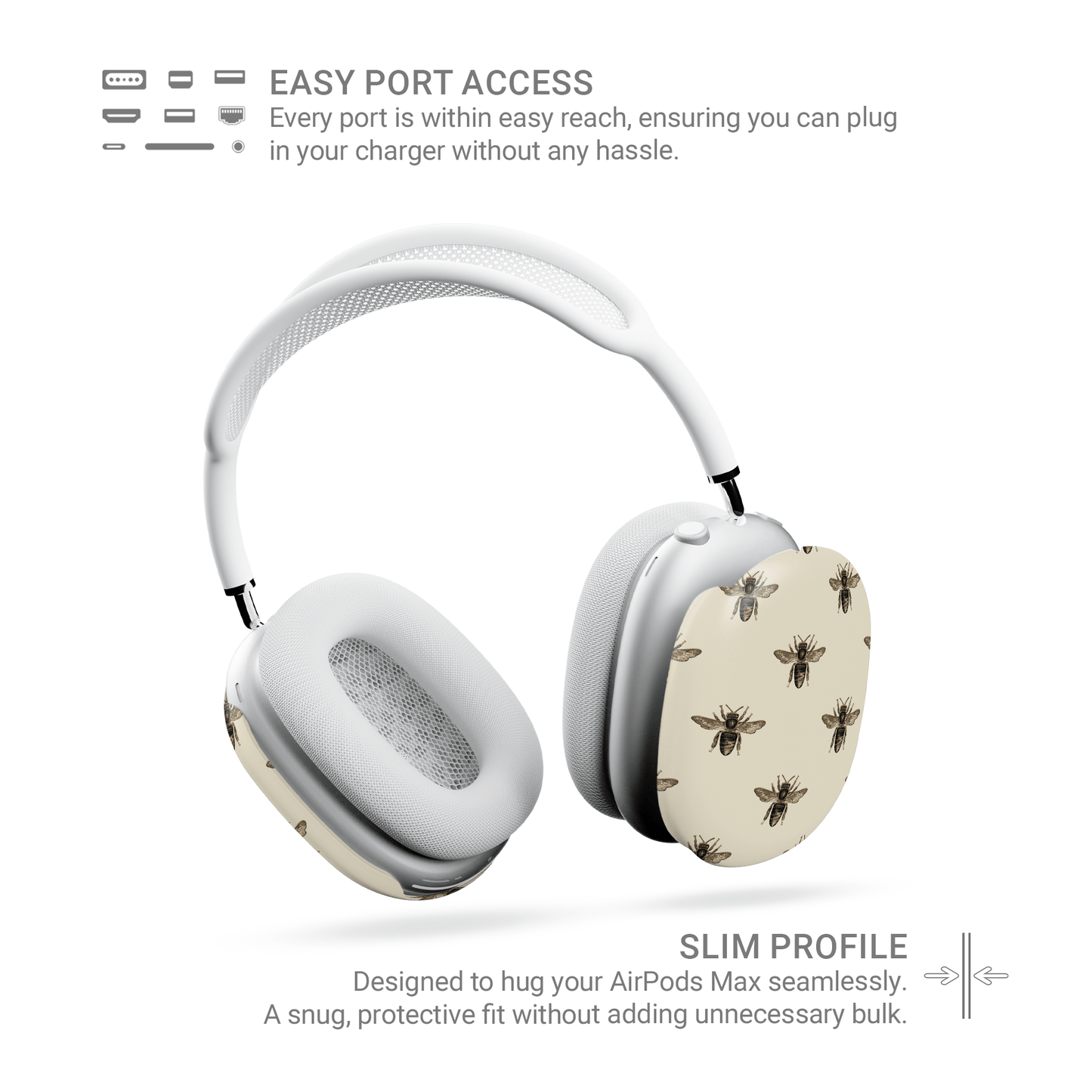 Golden Forage | Apple AirPods Max Tough Case - Case & Charm