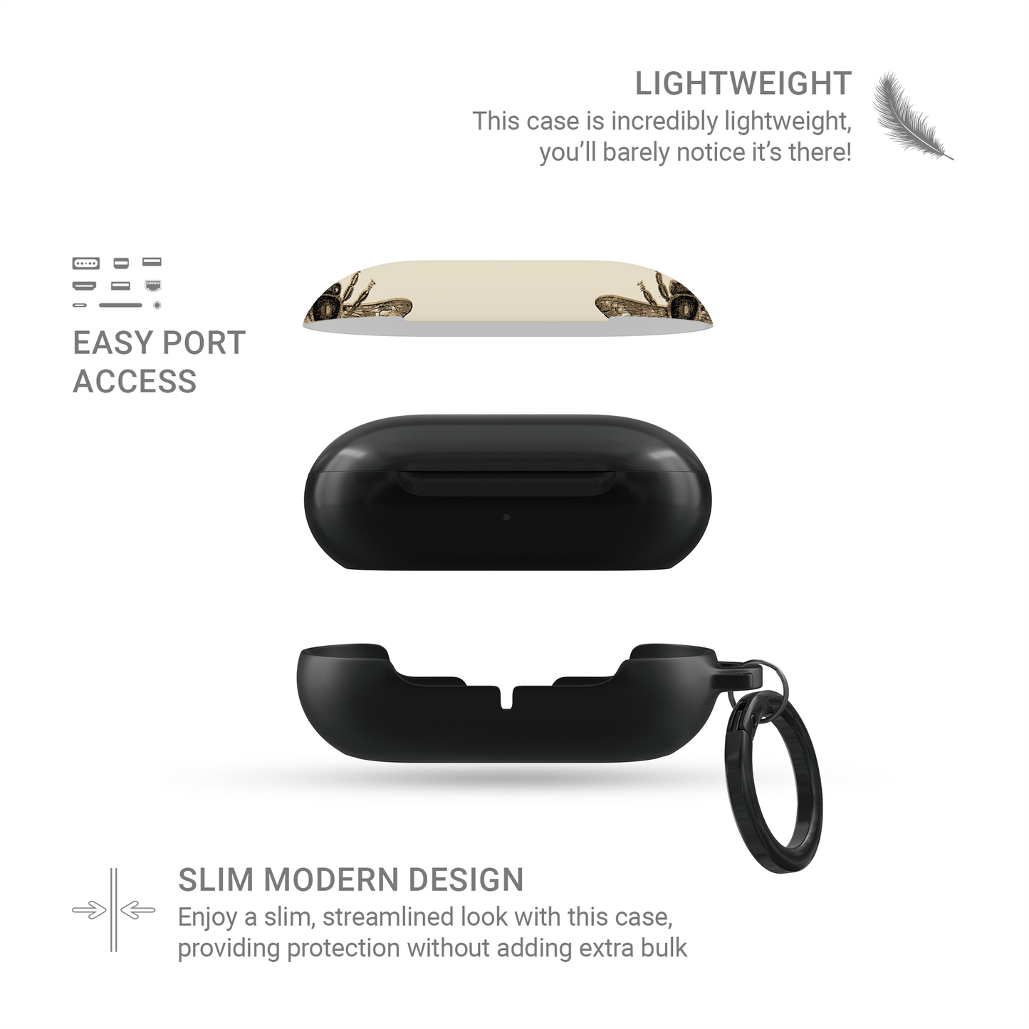Golden Forage | Samsung Buds Tough Case - Case & Charm