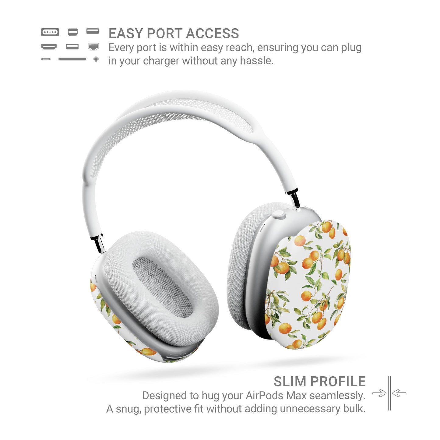 Golden Grove | Protective Apple AirPods Max Tough Case - Case & Charm